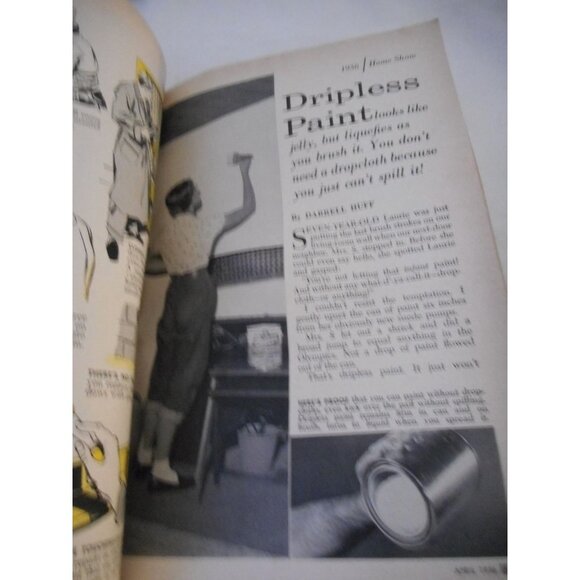 POPULAR SCIENCE 2 Vintage April 1956 Jan 1957 Bomber Home Improvement Advertisi - Picture 8 of 11
